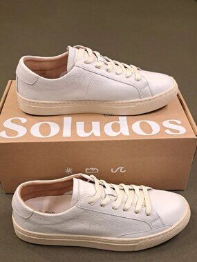 Soludos The Ibiza Classic Sneaker - Color: Oasis White - Size: Men 10